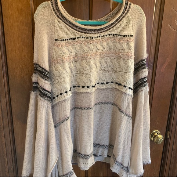 Free People Bell Sleeve Sweater - Picture 7 of 8